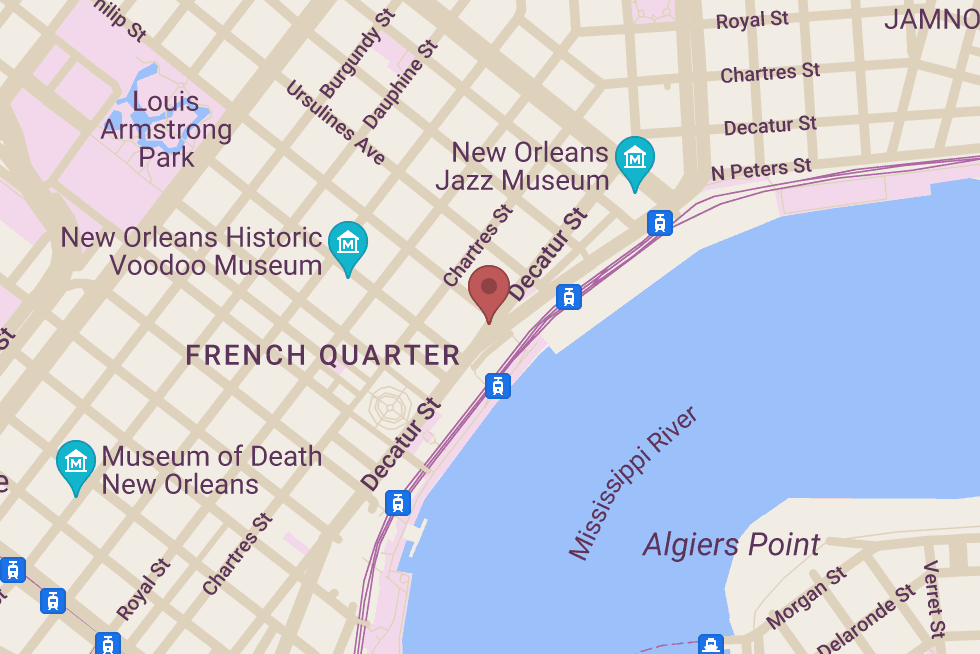 Cajun Encounters Tours location map