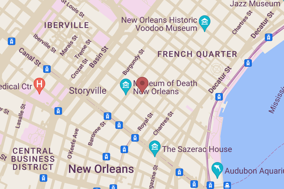 Café Beignet location map