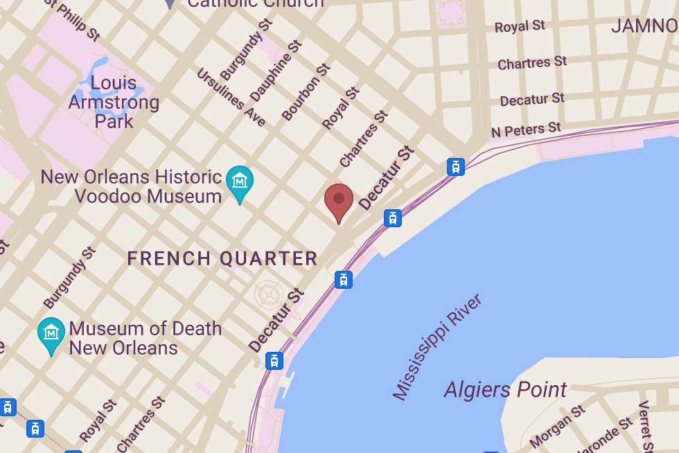 French Market Restaurant location map