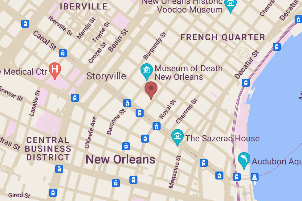Hard Rock Cafe location map