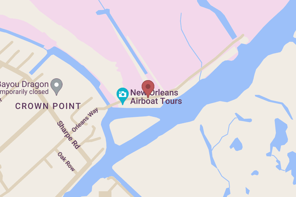 New Orleans Airboat Tours, LLC location map