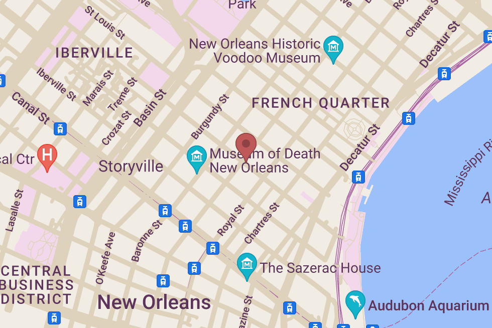 Oceana Grill location map